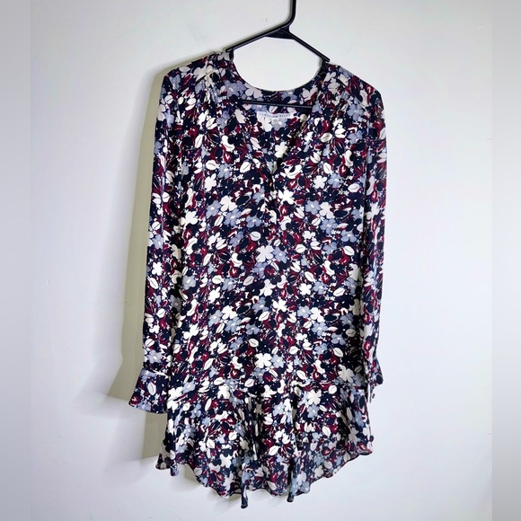 Veronica Beard Franklin Printed Silk Dress - Picture 4 of 11